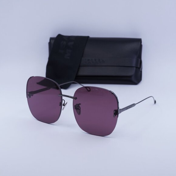 Final Price! Isabel Marant IM 0055/S KJ1 U1 Ruthenium/Plum Sunglasses - Picture 5 of 11